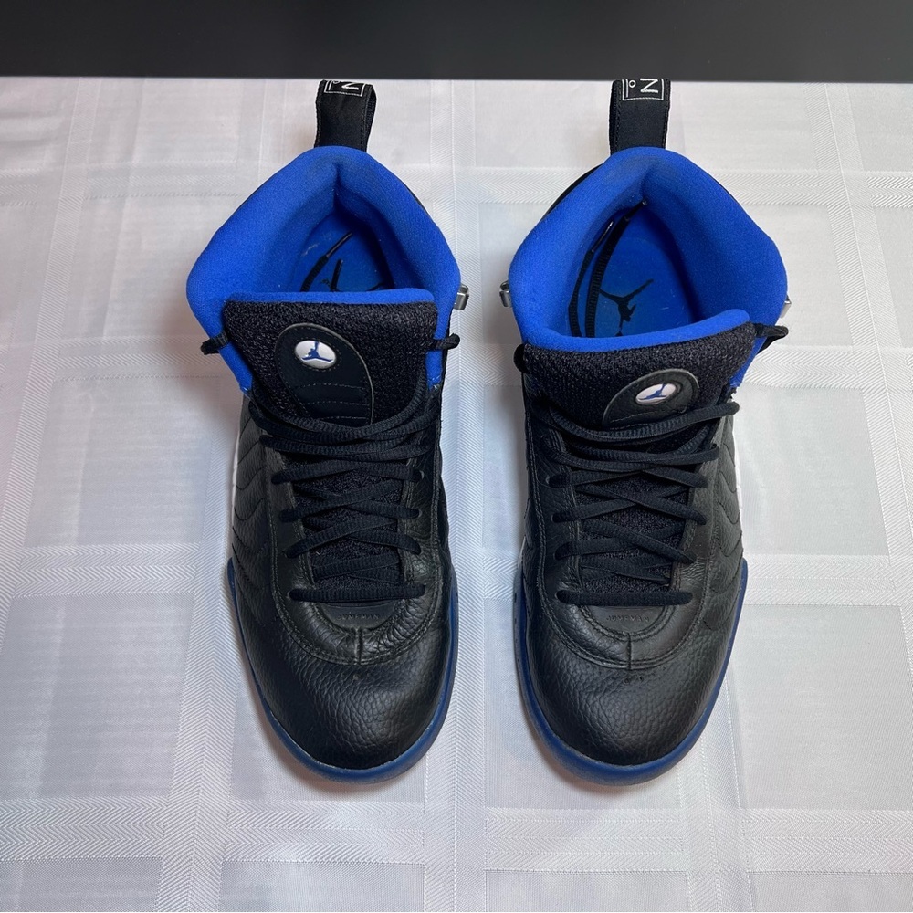 AIR JORDAN JUMPMAN PRO MID 'BLACK VARSITY ROYAL - Picture 7 of 9